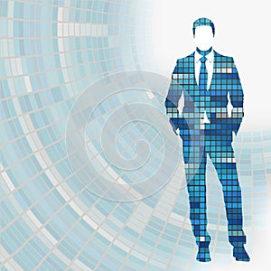 Business theme background concept