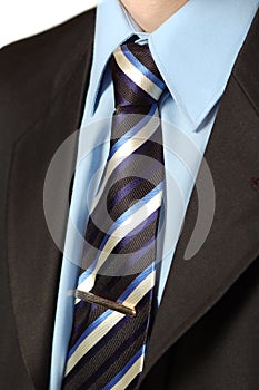 Business tie shirt and suit