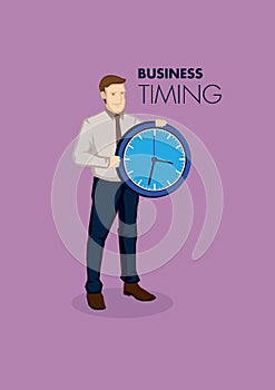 Business Timing Conceptual Vector Illustration