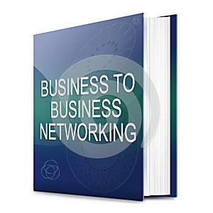 Business to business networking concept.