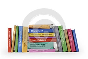 Business training books photo