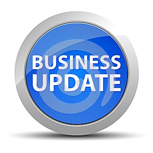 Business Update blue round button