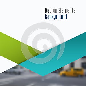 Business vector design elements for graphic layout. Modern abstr