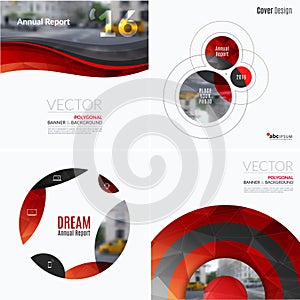 Business vector design elements for graphic layout. Modern abstr