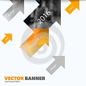 Business vector design elements for graphic layout. Modern abstr