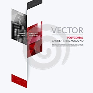 Business vector design elements for graphic layout. Modern abstr