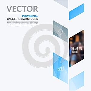 Business vector design elements for graphic layout. Modern abstr