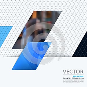 Business vector design elements for graphic layout. Modern abstr