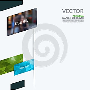 Business vector design elements for graphic layout. Modern abstr