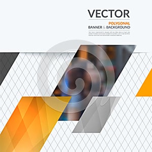 Business vector design elements for graphic layout. Modern abstr