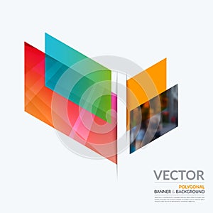 Business vector design elements for graphic layout. Modern abstr