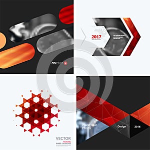 Business vector design elements for graphic layout. Modern abstr