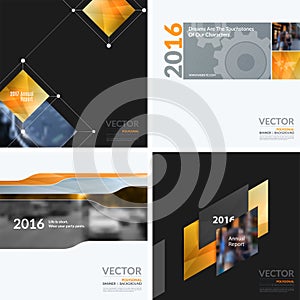 Business vector design elements for graphic layout. Modern abstr