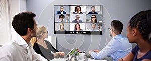 Business Video Conference Online Meeting