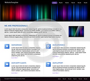 Business website template