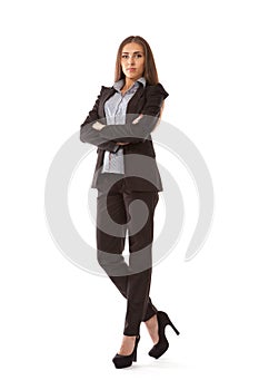 Business woman arms folded