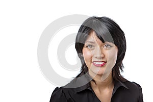 Business woman head shot