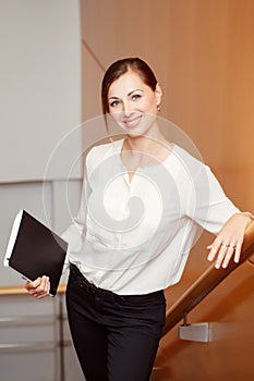 Business woman in office