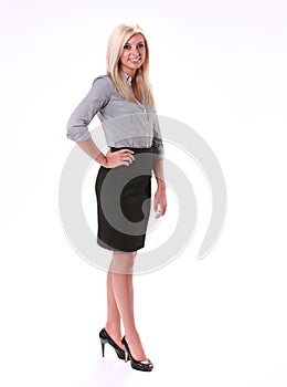 Business Woman Standing