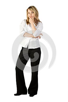 Business Woman Standing