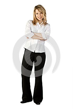 Business Woman Standing