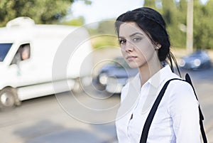 Business Woman on the Street