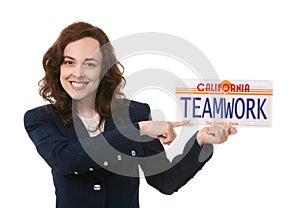 Business Woman Teamwork