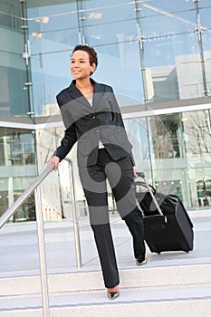 Business Woman Travelling