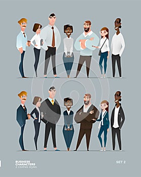 Business Characters Collection photo