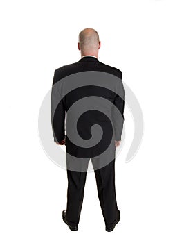 Businessman backside