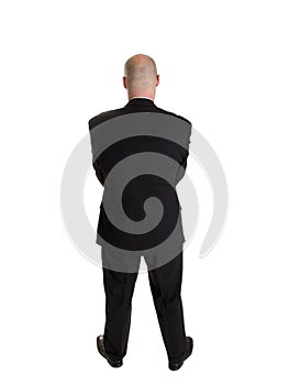 Businessman backside