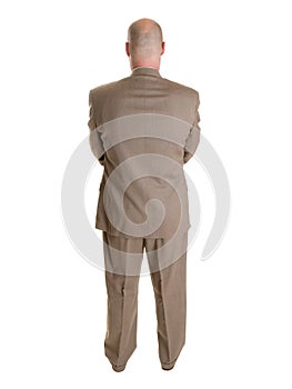 Businessman backside