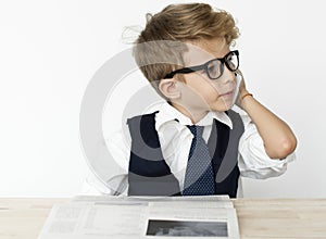 Businessman Boy Young Occupation Dream Job