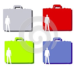 Businessman Briefcase Backgrounds