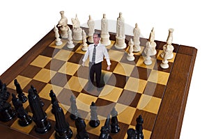 Businessman, Business Strategy, Marketing, Chess