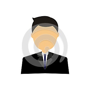 Businessman cartoon character