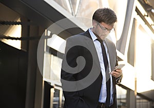 Businessman Caucasian Male Professional Concept