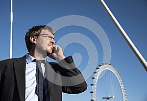 Businessman Caucasian Male Professional Concept