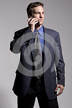 Businessman with Cellular phone
