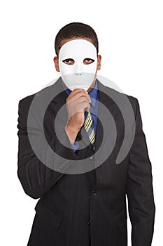 Businessman - costume mask