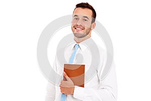 Businessman with documents