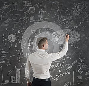 Modern business concept