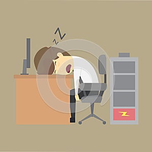 Businessman Energize.Vector Esp10