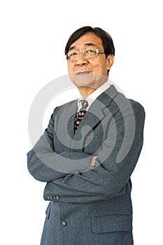 Businessman with glasses