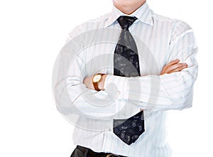 Businessman isolated