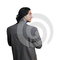 Businessman isolated-8