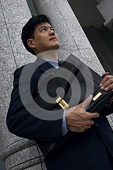 Businessman/Lawyer with A Briefcase