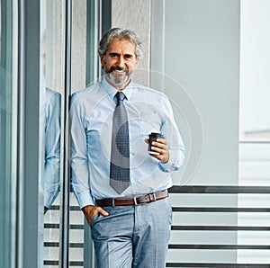businessman man portrait business smart senior mature success confident office corporate executive suit manager elderly