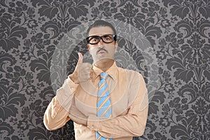 businessman ok positive hand gesture