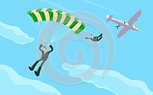 Imprenditore paracadute 